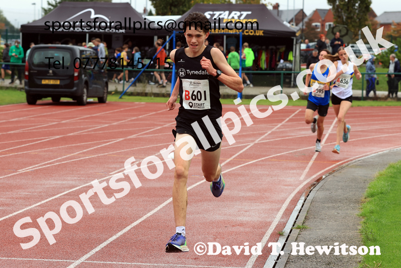 Mens Under-17s 2025 Northern Athletics Autumn Road Relays, Leigh, Lancashire. Photo: David T. Hewitson/Sports for All Pics